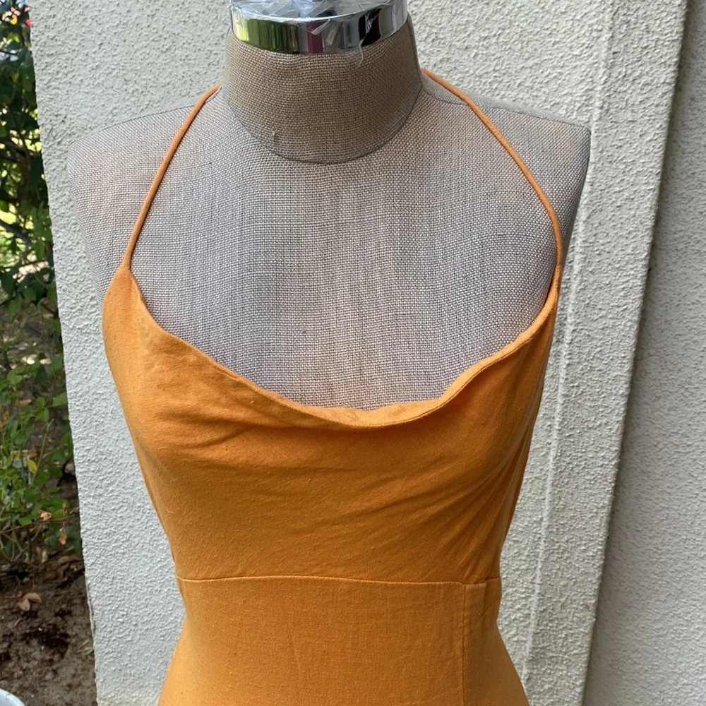 Free People from Bloomingdale’s adorable mini dress with great back and tassels - Picture 5 of 13